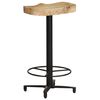 vidaXL Bar Stool Set of 2 Natural wood