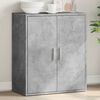 vidaXL Sideboard Concrete Grey Engineered Wood Medium Sideboard