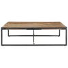 vidaXL Coffee Table Natural Rough Mango Wood Rough Mango Wood Large