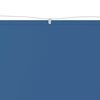 vidaXL Vertical Awning Blue Oxford fabric (100% polyester) 39.4 x 472.4 in