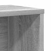 vidaXL Bookcase Grey Sonoma Engineered wood Medium Bookcase