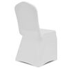 vidaXL Chair Cover Set of 30 White 90% Polyester, 10% elastane Universal