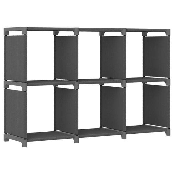 vidaXL Display Shelf Cube Storage Shelf Rectangular Modern Lightweight