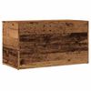 vidaXL Storage Chest Old Wood 33.1x16.5x18.1" Engineered Wood