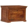 vidaXL Shoe Cabinet 23.6"x15.7"x16.1" Solid Acacia Wood