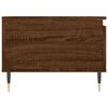 vidaXL Coffee Table Brown Oak Engineered wood, Metal Medium Coffee Table