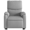 vidaXL Electric Stand Up Massage Recliner Chair Light gray