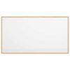 vidaXL Magnetic Whiteboard with Solid Pine Wood Frame 39.4x21.7"