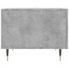 vidaXL Coffee Table Set of 2 Concrete grey Engineered wood, Iron Medium