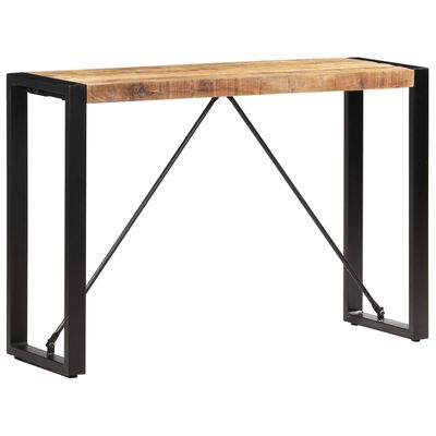 vidaXL Console Table 43.3"x13.8"x29.9" Solid Mango Wood