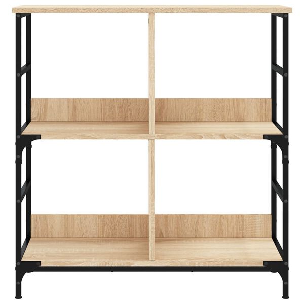 vidaXL Bookshelf Sonoma Oak Engineered wood Medium Bookshelf