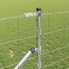 vidaXL Fence Post Galvanized 164.04 x 3.28 ft Steel