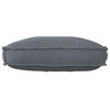vidaXL Cushion Anthracite 27.56 x 15.75 x 4.72 in Oxford Fabric