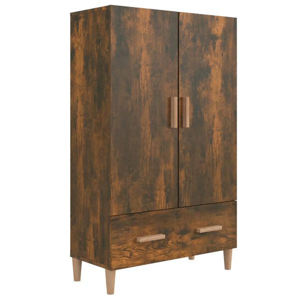 vidaXL Highboard Smoked Oak Engineered wood Large Highboard