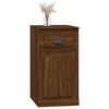 vidaXL Side Cabinet Brown Oak Engineered Wood Medium Side Cabinet