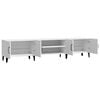 vidaXL TV Cabinet White Engineered wood Large TV Cabinet Rectangular