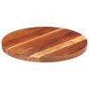 vidaXL Table Top Solid Wood Acacia Round 0.98"-1.06" 15.7"
