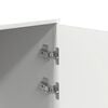 vidaXL Storage Cabinet White Engineered wood Medium Storage Cabinet