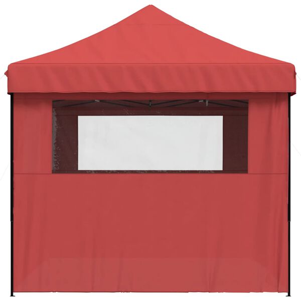 vidaXL Party Tent Burgundy and Black