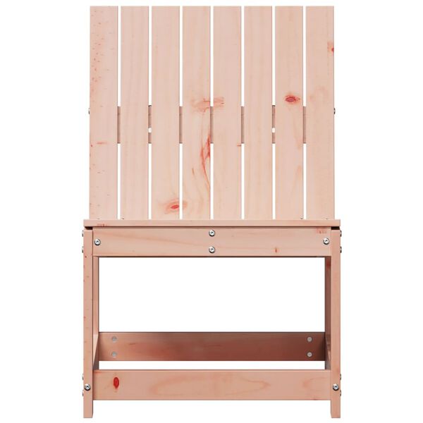 vidaXL Garden Chair Natural Wood Solid Douglas wood Medium Durable