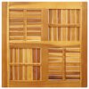 vidaXL Table Top Natural Wood Solid Acacia wood 31.5 x 31.5 in Durable