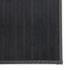 vidaXL Rug Grey Bamboo, Polypropylene 23.6 x 393.7 in
