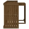 vidaXL Balcony Set Honey brown Solid pinewood Compact Durable