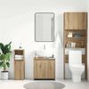vidaXL Bathroom Sink Cabinet Artisan Oak Engineered Wood Medium