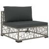vidaXL Patio Lounge Set Gray