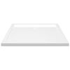 vidaXL Rectangular ABS Shower Base Tray 27.6"x35.4"