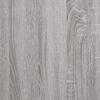 vidaXL Bedside Cabinet Grey Sonoma Engineered wood Medium