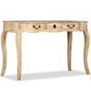 vidaXL Console Table Whitewashed mango wood Solid mango wood Large