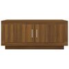 vidaXL Coffee Table Brown Oak Engineered Wood Medium Coffee Table