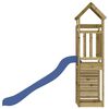 vidaXL Outdoor Playset Pine, Blue Pressure-treated pine wood, Polypropylene