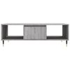 vidaXL Coffee Table Grey Sonoma Engineered wood, iron Medium