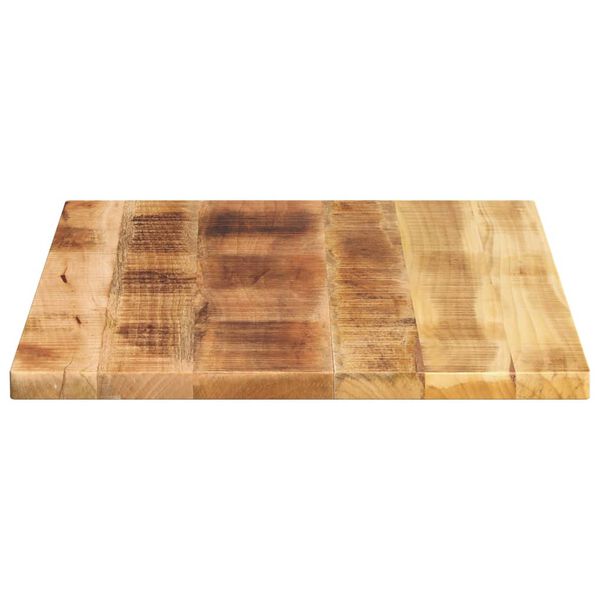 vidaXL Table Top Natural Mango Wood Solid rough mango wood 31.5x23.6 in