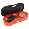 vidaXL Badminton Set with 2 Rackets, Net & Storage Case 115.0x11.8x59.8"