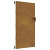 vidaXL Garden Gate 33.5x68.9" Corten Steel