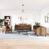 vidaXL Chesterfield Sofa Set Brown