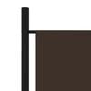 vidaXL 4-Panel Room Divider Brown 78.7"x70.9"