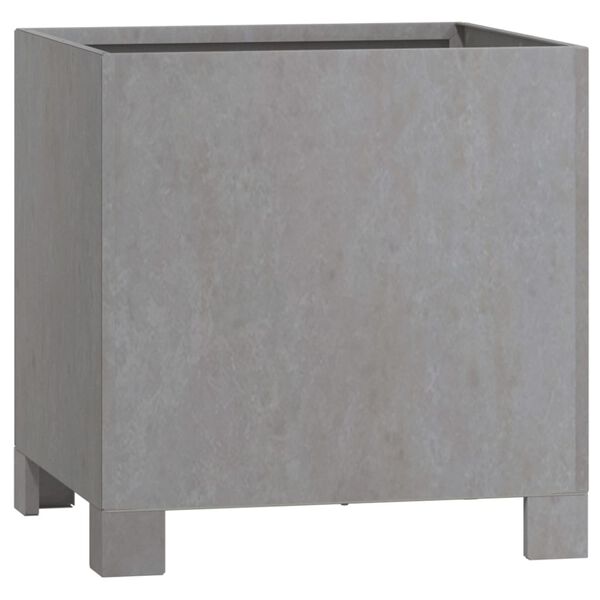 vidaXL Planter Rusty Corten Steel Medium Decorative Inlays Planter