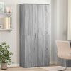 vidaXL Highboard Grey sonoma Engineered wood Large Highboard