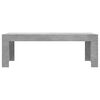 vidaXL Coffee Table Concrete Grey Engineered Wood Medium