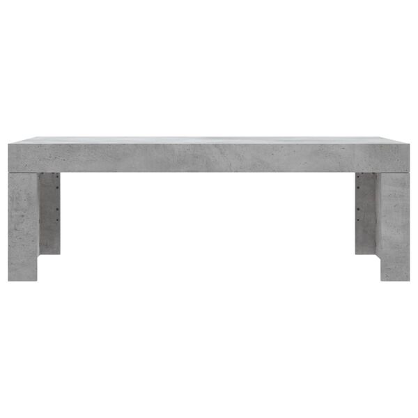 vidaXL Coffee Table Concrete Grey Engineered Wood Medium