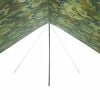 vidaXL Camping Tarp Camouflage 172.4x148.0x83.5" Waterproof
