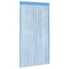 vidaXL String Curtains 2 pcs Light Blue 55.1x98.4"