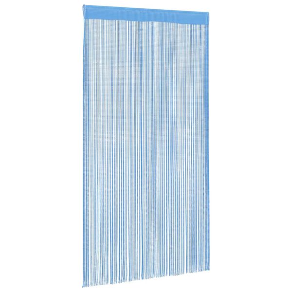 vidaXL String Curtains 2 pcs Light Blue 55.1x98.4"