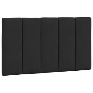 vidaXL Headboard Cushion Black Velvet