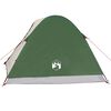 vidaXL Camping Tent Dome 3-Person Green Waterproof