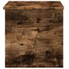 vidaXL Storage Box Smoked Oak Engineered Wood Medium Storage Box